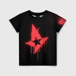 Детская футболка 3D Cs:go - Astralis Black collection