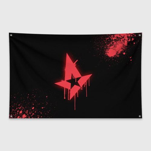 Флаг-баннер Cs:go - Astralis Black collection