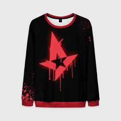 Мужской свитшот 3D Cs:go - Astralis Black collection