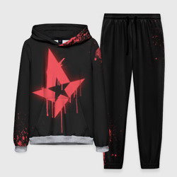 Мужской костюм с толстовкой 3D Cs:go - Astralis Black collection