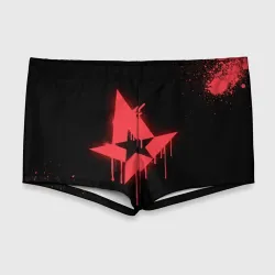 Мужские купальные плавки 3D Cs:go - Astralis Black collection
