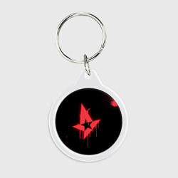 Брелок круглый Cs:go - Astralis Black collection