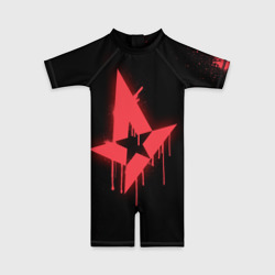 Детский купальный костюм 3D Cs:go - Astralis Black collection