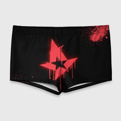 Мужские купальные плавки 3D Cs:go - Astralis Black collection