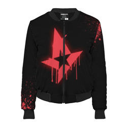 Женский бомбер 3D Cs:go - Astralis Black collection