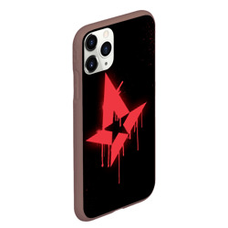 Чехол для iPhone 11 Pro Max матовый Cs:go - Astralis Black collection - фото 2