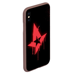 Чехол для iPhone XS Max матовый Cs:go - Astralis Black collection - фото 2