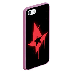 Чехол для iPhone 5/5S матовый Cs:go - Astralis Black collection - фото 2