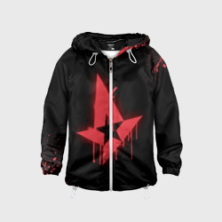 Детская ветровка 3D Cs:go - Astralis Black collection