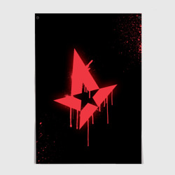 Постер Cs:go - Astralis Black collection