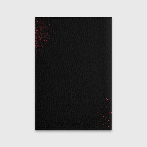 Обложка для паспорта матовая кожа Cs:go - Astralis Black collection, цвет черный - фото 2