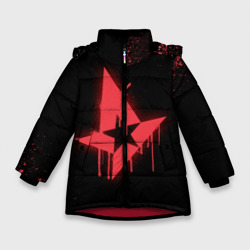 Зимняя куртка для девочек 3D Cs:go - Astralis Black collection