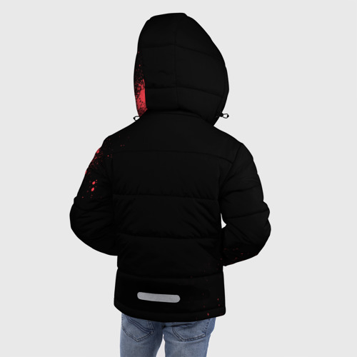 Зимняя куртка для мальчиков 3D Cs:go - Astralis Black collection, цвет светло-серый - фото 4