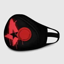 Маска из неопрена Cs:go - Astralis Black collection
