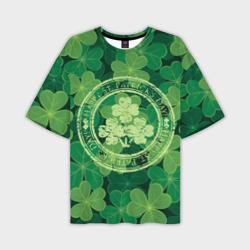 Мужская футболка oversize 3D Ireland, Happy St. Patrick's Day