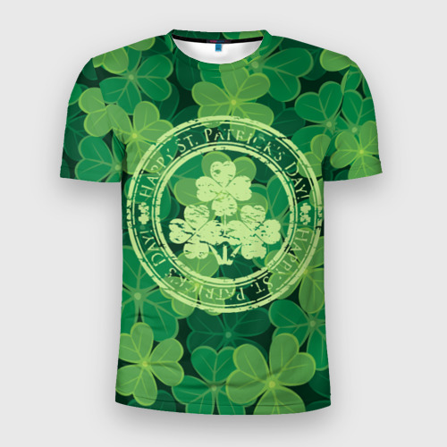 Мужская футболка 3D Slim Ireland, Happy St. Patrick's Day, цвет 3D печать