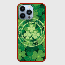 Чехол для iPhone 13 Pro Ireland, Happy St. Patrick's Day