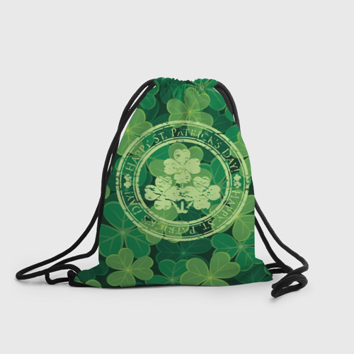 Рюкзак-мешок 3D Ireland, Happy St. Patrick's Day