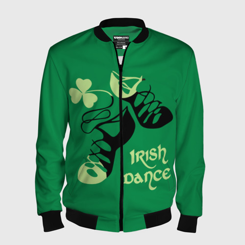Мужской бомбер 3D Ireland, Irish dance Фото 01 Мужской бомбер 3D Ireland, Irish dance Фото 01
