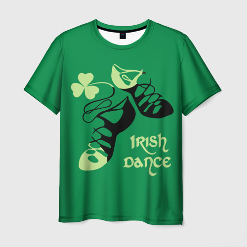 Мужская футболка 3D Ireland, Irish dance, цвет 3D печать