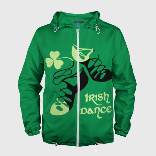 Мужская ветровка 3D Ireland, Irish dance