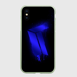 Чехол для iPhone XS Max матовый Cs:go - Titan Black collection