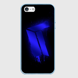 Чехол для iPhone 5/5S матовый Cs:go - Titan Black collection