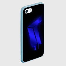 Чехол для iPhone 5/5S матовый Cs:go - Titan Black collection - фото 2