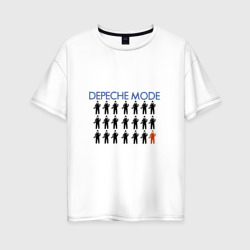 Женская футболка хлопок Oversize Depeche Mode