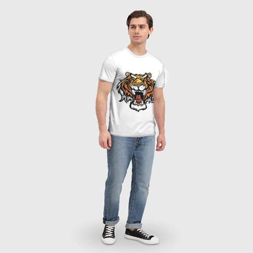 Мужская футболка 3D Тигр - фото 5