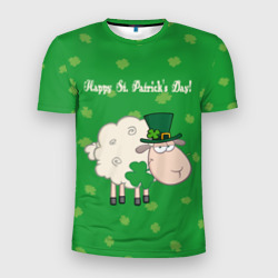 Ирландия – Мужская футболка 3D Slim с принтом купить со скидкой в -9%