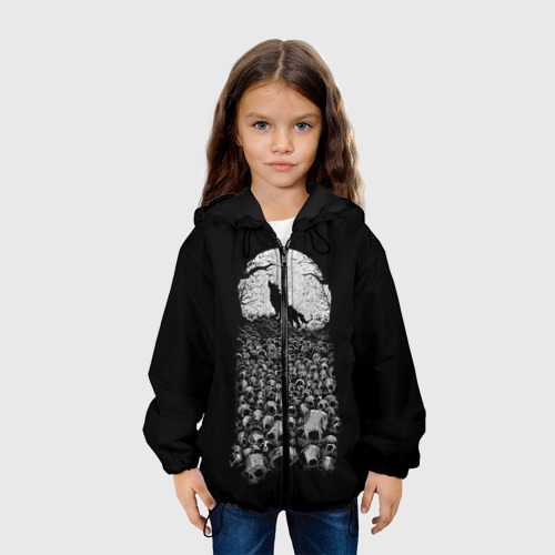 Детская куртка 3D Лунный охотник, цвет черный - фото 4