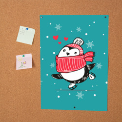 Постер Пингвинчик на коньках - фото 2