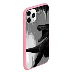 Чехол для iPhone 11 Pro Max матовый Пещера динозавра - фото 2