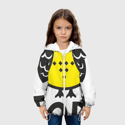 Детская куртка 3D Сова. Пора в отпуск!, цвет белый - фото 4