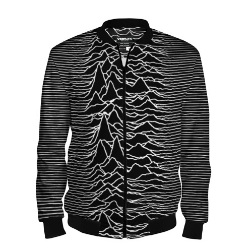 Мужской бомбер 3D Joy Division. Unknown Pleasures Фото 01 Мужской бомбер 3D Joy Division. Unknown Pleasures Фото 01