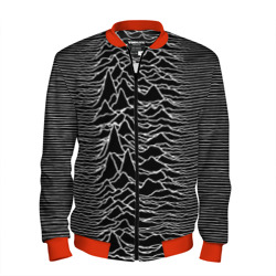 Мужской бомбер 3D Joy Division. Unknown Pleasures