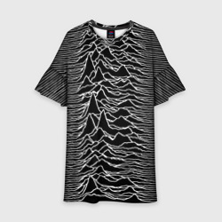 Детское платье 3D Joy Division. Unknown Pleasures