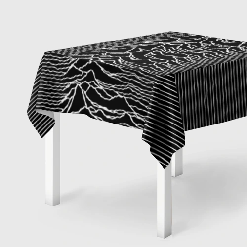 Скатерть 3D Joy Division. Unknown Pleasures