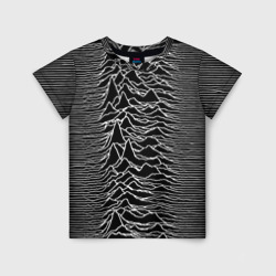 Детская футболка 3D Joy Division. Unknown Pleasures