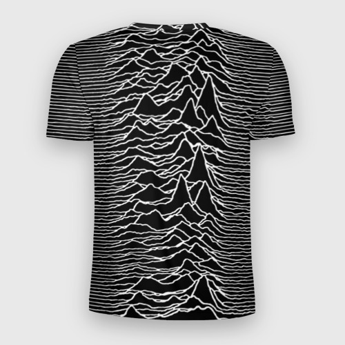 Мужская футболка 3D Slim Joy Division. Unknown Pleasures, цвет 3D печать - фото 2