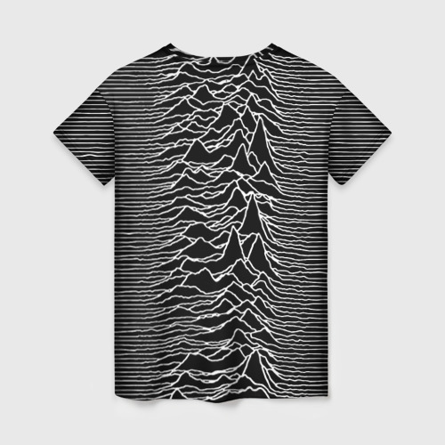 Женская футболка 3D Joy Division. Unknown Pleasures, цвет 3D печать - фото 2