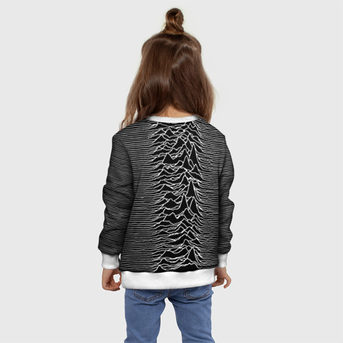 Детский свитшот 3D Joy Division. Unknown Pleasures, цвет 3D печать - фото 8