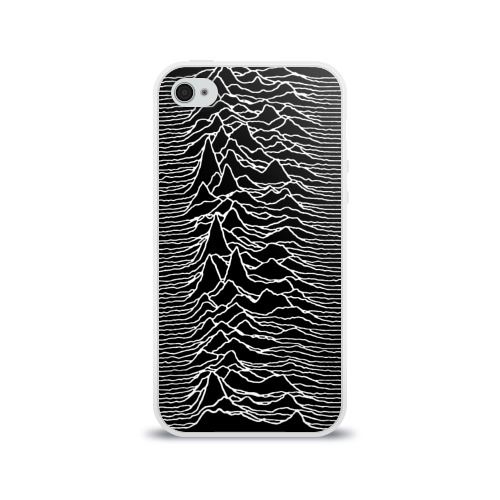 Чехол для Apple iPhone 4/4S силиконовый глянцевый Joy Division. Unknown Pleasures Фото 01 Чехол для Apple iPhone 4/4S силиконовый глянцевый Joy Division. Unknown Pleasures Фото 01