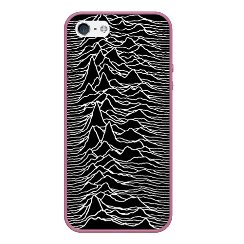 Чехол для iPhone 5/5S матовый Joy Division. Unknown Pleasures