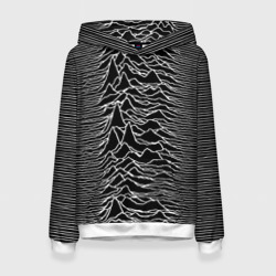 Женская толстовка 3D Joy Division. Unknown Pleasures