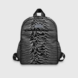 Детский рюкзак 3D Joy Division. Unknown Pleasures