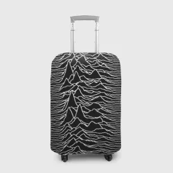 Чехол для чемодана 3D Joy Division. Unknown Pleasures
