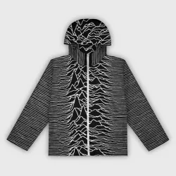Женская ветровка 3D Joy Division. Unknown Pleasures
