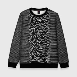 Детский свитшот 3D Joy Division. Unknown Pleasures